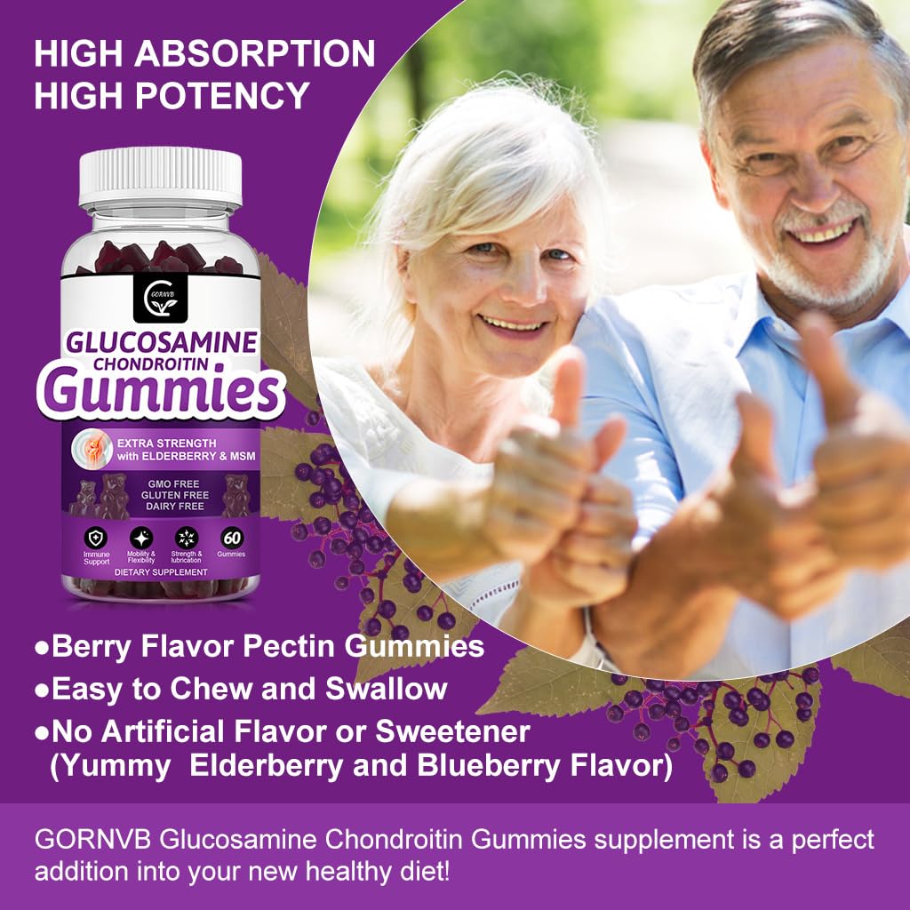 GORNVB easy-chew berry-flavored gummies encourage consistent daily use