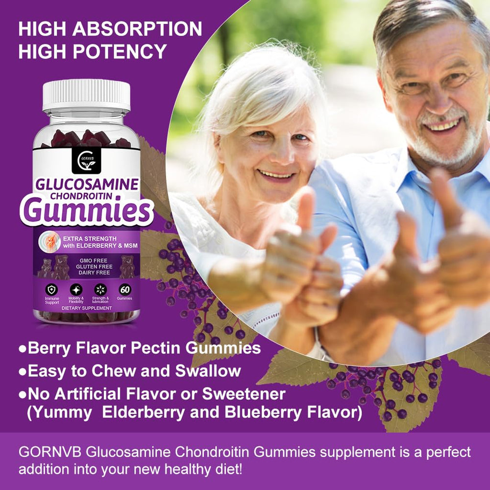 GORNVB easy-chew berry-flavored gummies encourage consistent daily use