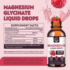 GORNVB Magnesium Drops pour to show easy dosing and quick access.