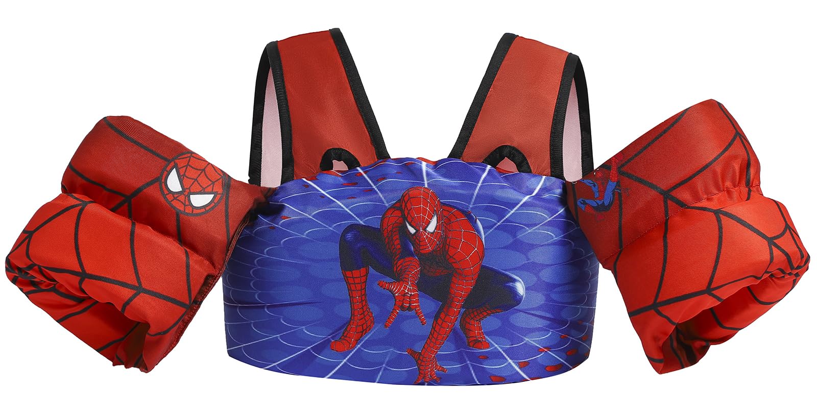 GOSEN Toddler Floaties front view showing secure fit for water learning