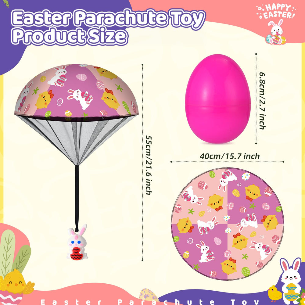 GOSODME pink Easter parachute egg promotes safe, active play