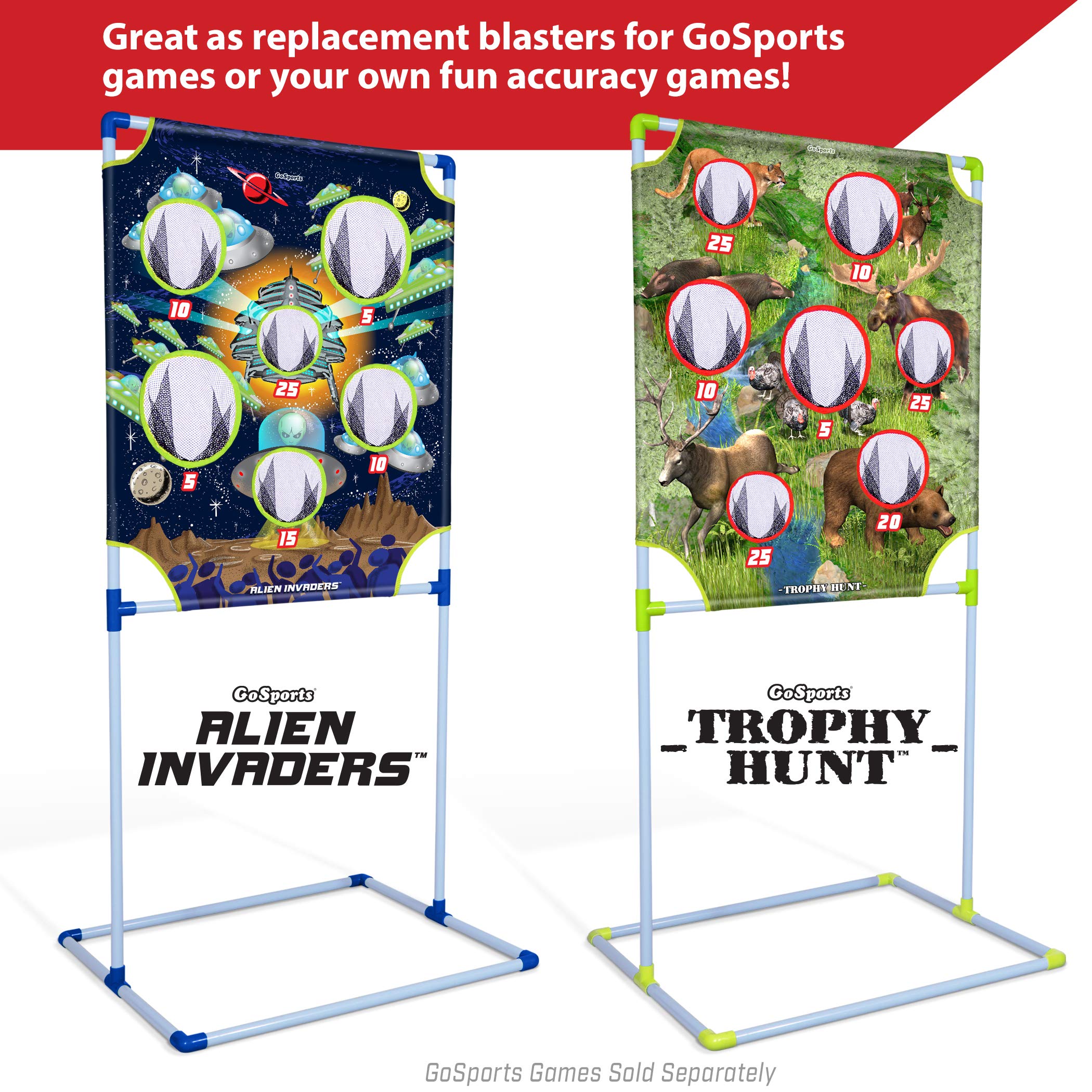 GoSports foam fire game ideas for home play