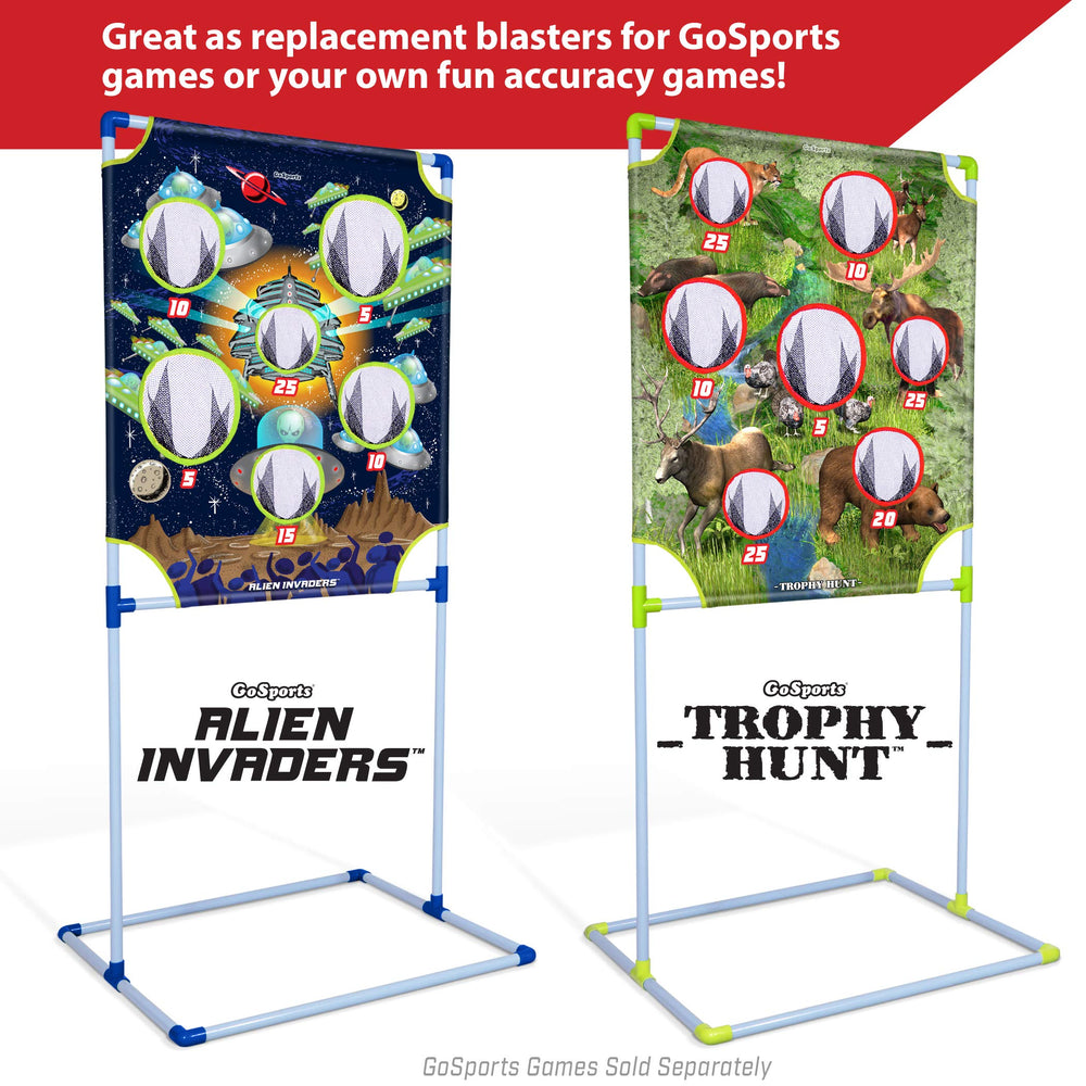 GoSports foam fire game ideas for home play