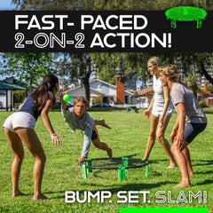 GoSports Slammo kit with quick setup for effortless outdoor play.