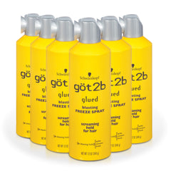 Got2b Glued Blasting Freeze bottle front shows extreme hold for bold looks
