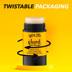 Got2b Glued On-The-Go Wax Stick provides definition for smooth look