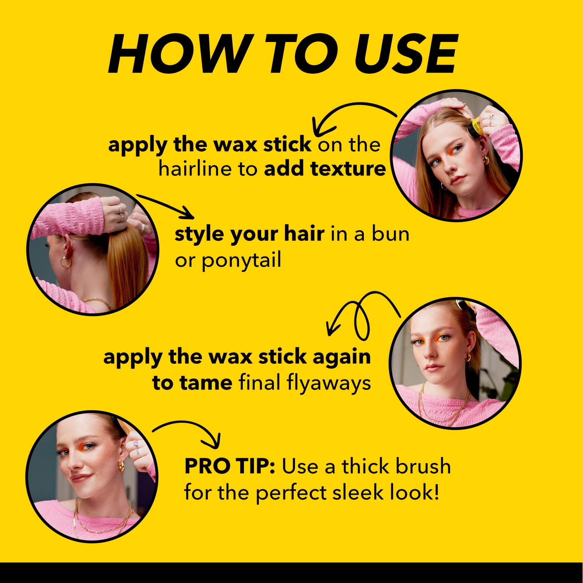 Got2b Glued On-The-Go Wax Stick vegan formula with natural ingredients