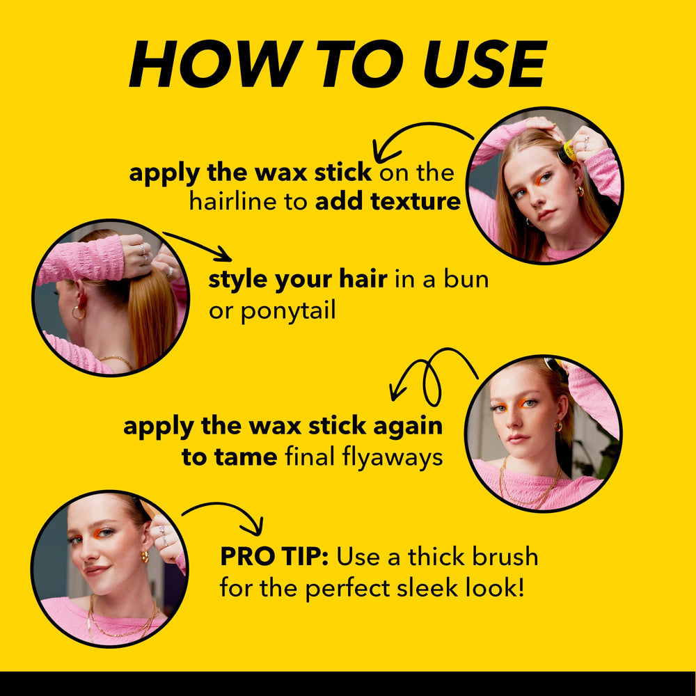Got2b Glued On-The-Go Wax Stick vegan formula with natural ingredients