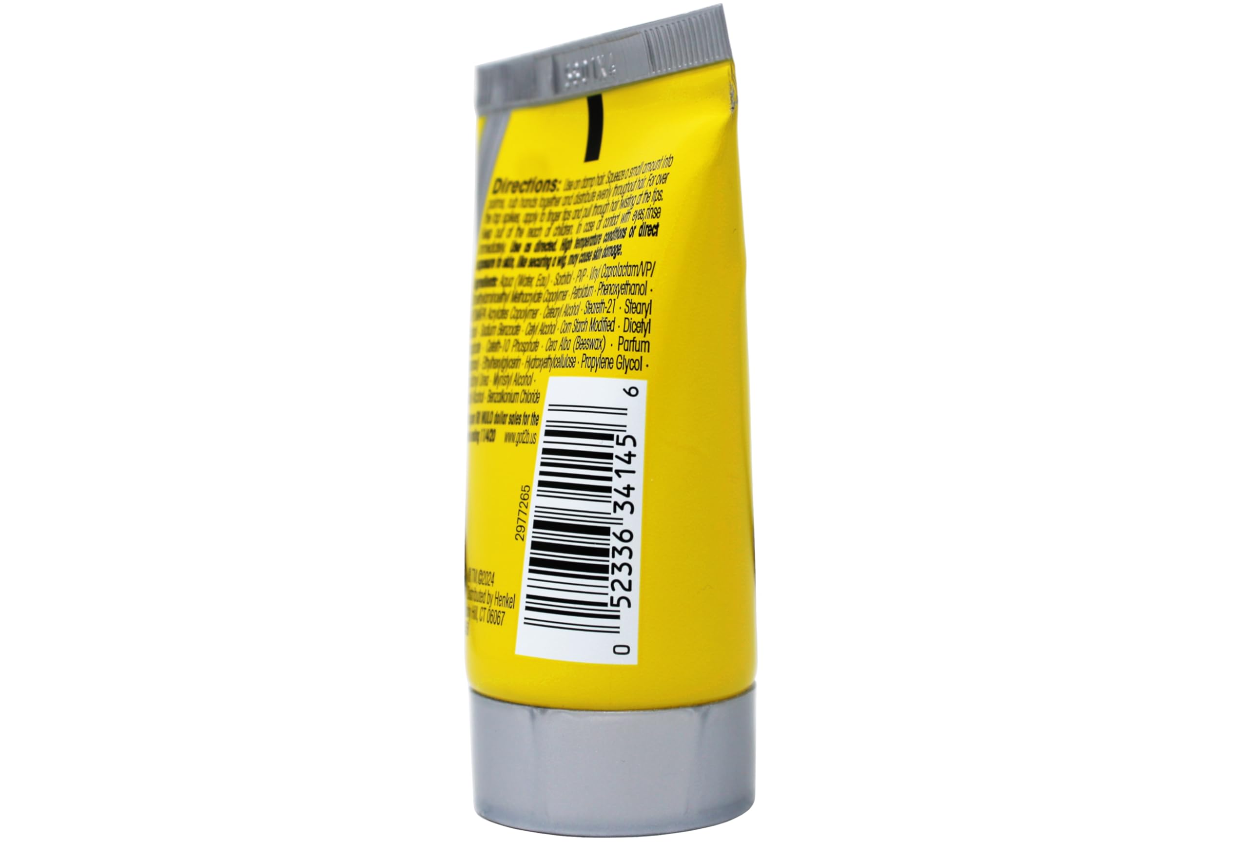 Got2B Glued Spiking Glue packaging highlights compact bottle for travel.