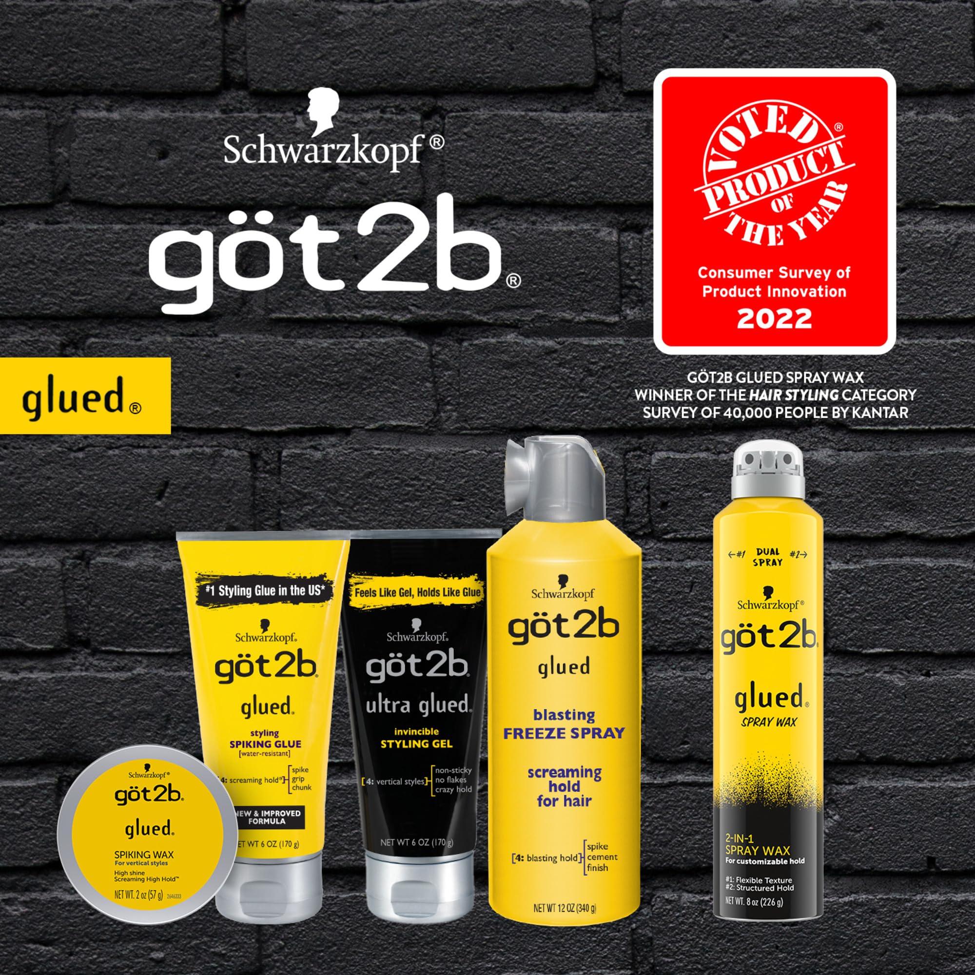 Got2B Ultra Invincible gel being applied by hand for instant strong hold