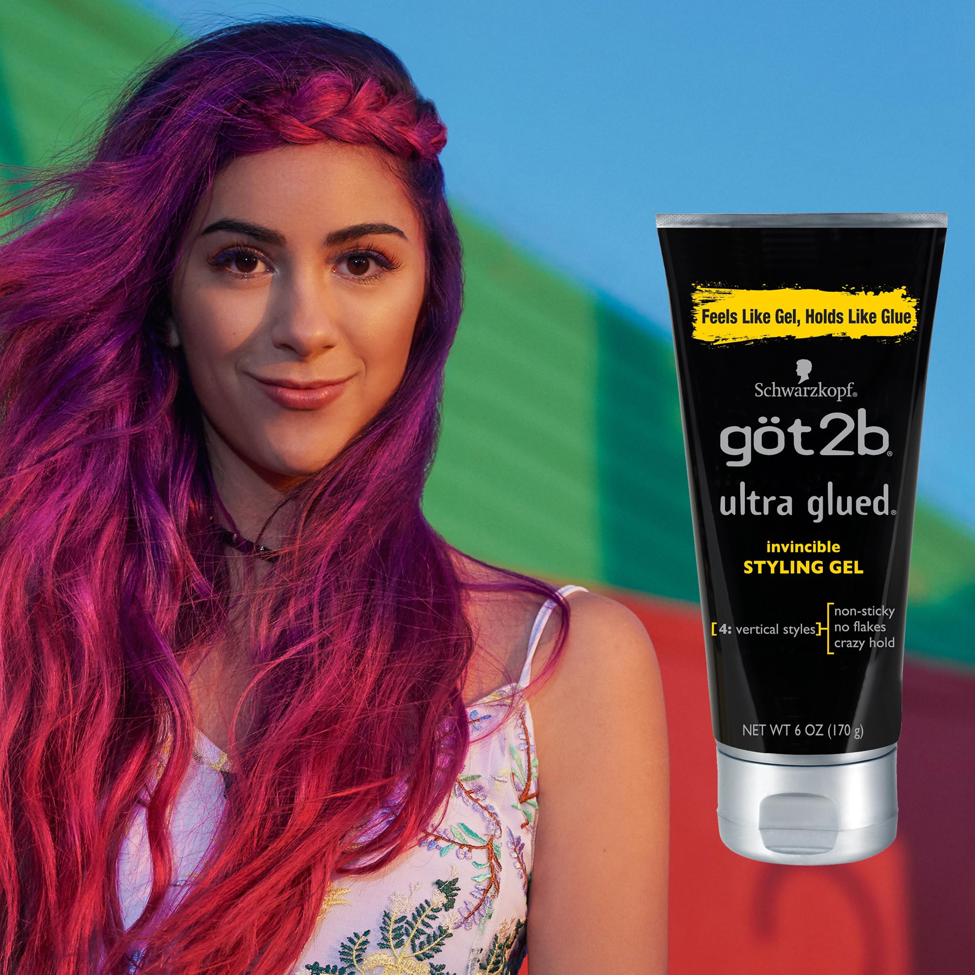 Got2B Ultra Invincible travel-size tube for on-the-go styling