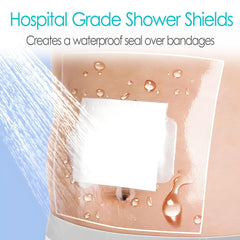 GoToHere nonstick center pad minimizes sticking to wound or dressing