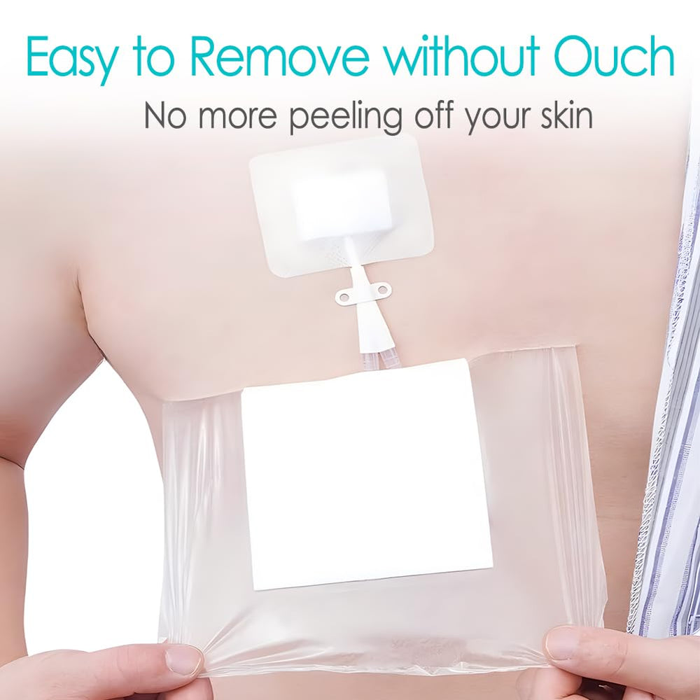 GoToHere post surgical water barrier keeps the wound dry during showering