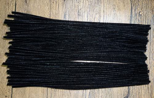 GOTOONE craft roses with black chenille stems for DIY decor.