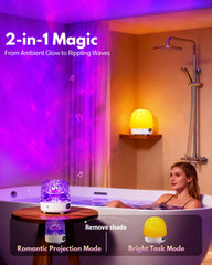 Gotopceed Shower Light 16 colors to set mood and energy.