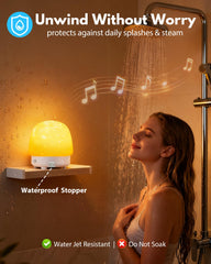 Gotopceed Shower Light ocean waves projection adds moving wall visuals.