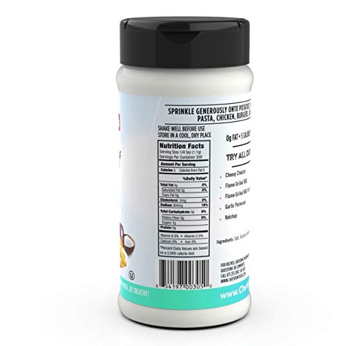 Gourmet Fries Seasonings salt & vinegar pouring showcases quick coating