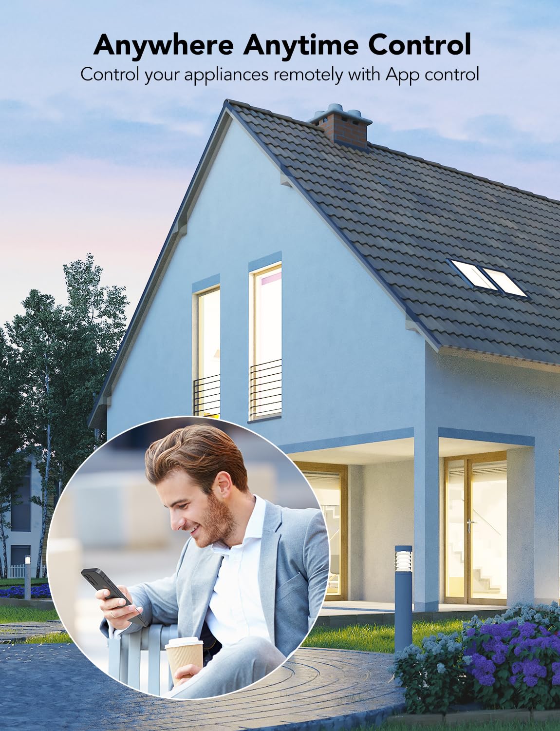 Govee Dual Smart Plug no hub requirement for wireless control