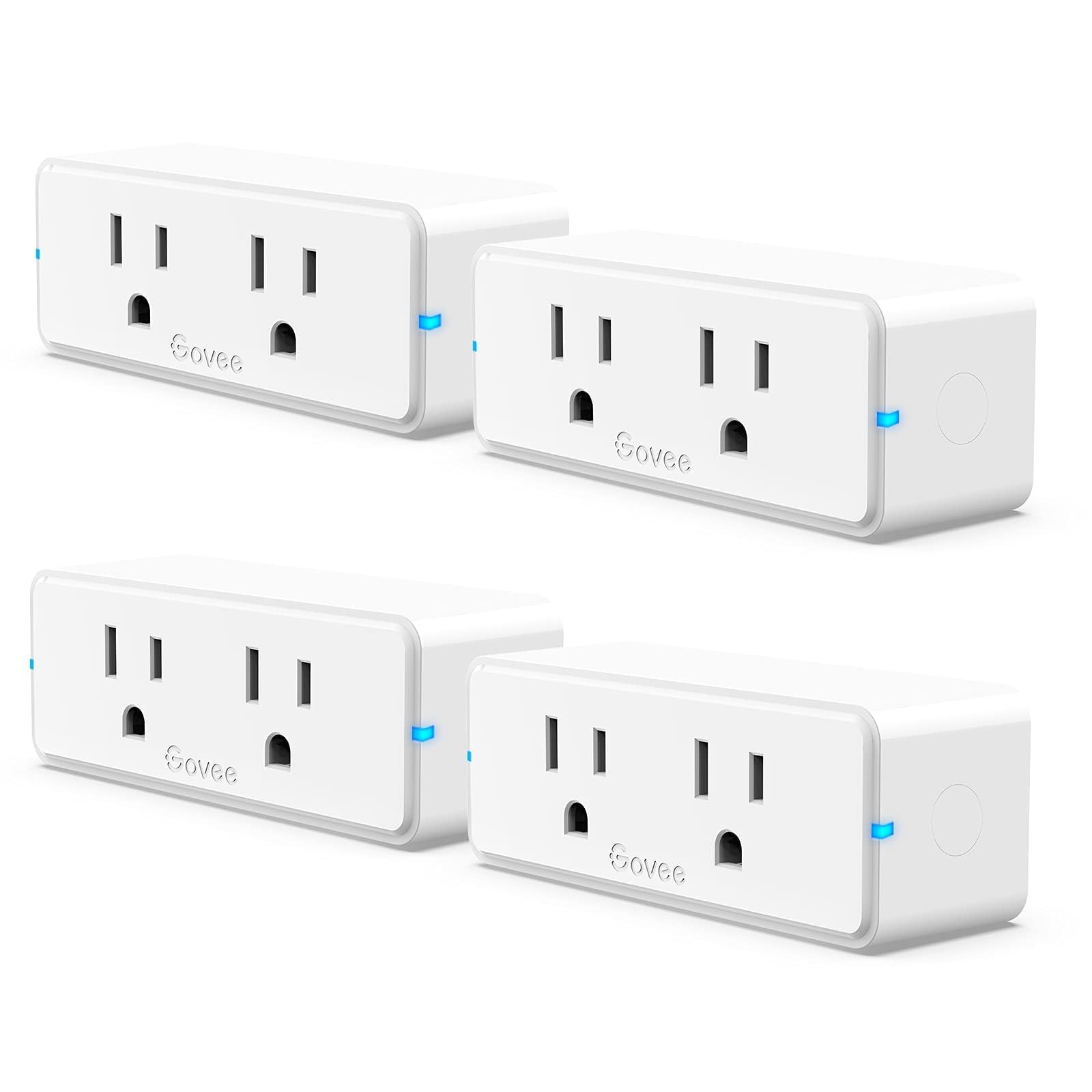 Govee Dual Smart Plug setup shows two independent sockets for versatile control