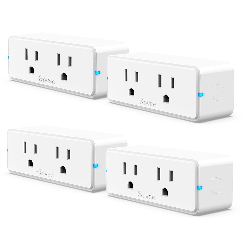 Govee Dual Smart Plug setup shows two independent sockets for versatile control