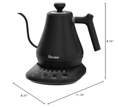Govee safety features include auto-off and boil-dry protection.