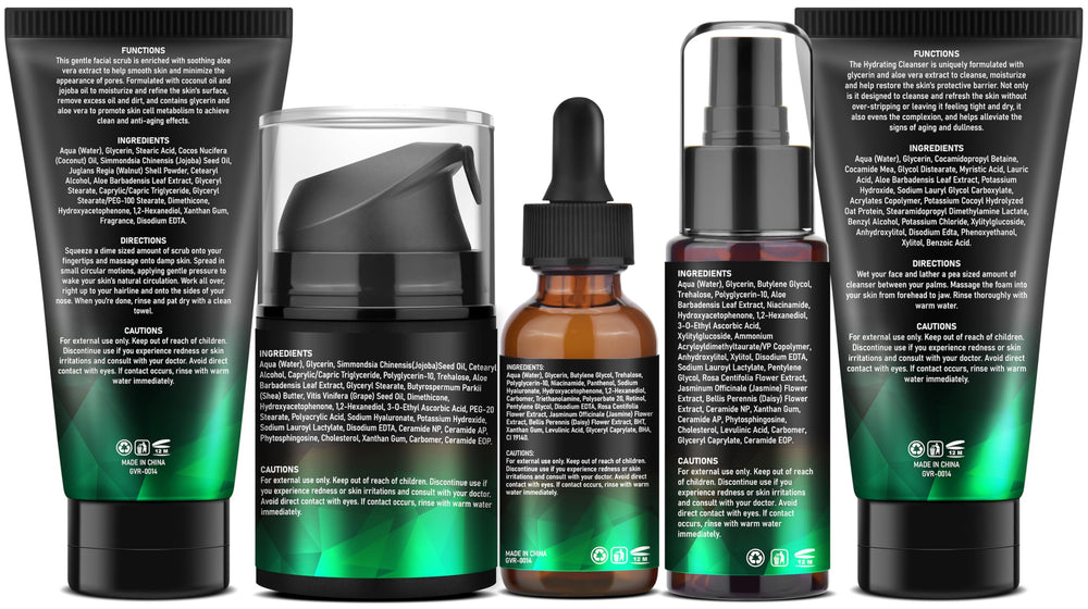 All-skin-types friendly kit designed for simple, effective care.