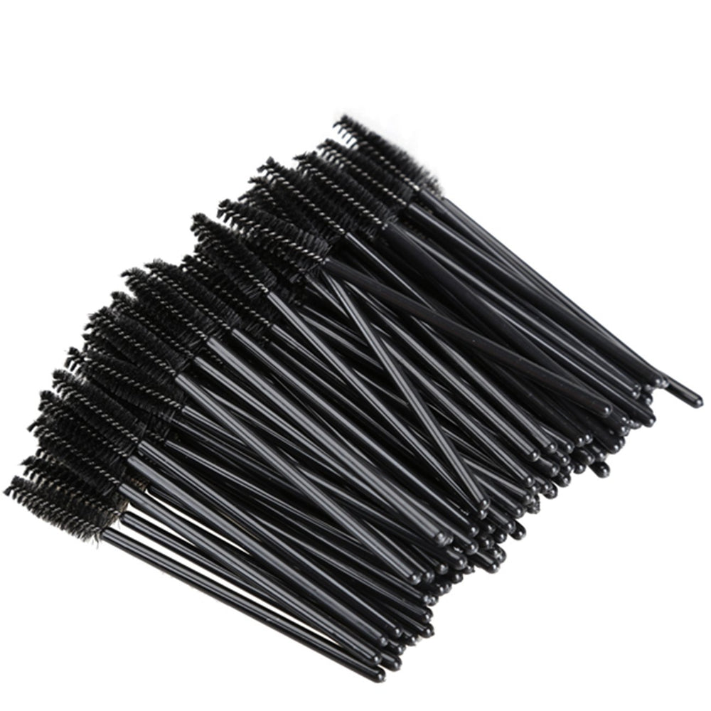GoWorth rose red and black packaging highlights versatile use for lashes and brows.