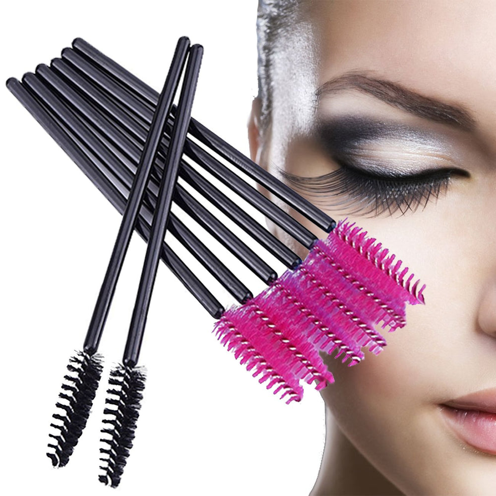 GoWorth straight-head eyebrow brush demonstrates adjustable design for eyebrow grooming.