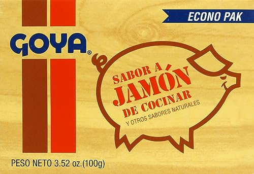 Goya Ham Concentrate packets provide ham flavor equivalent to 1/4 pound of smoked ham.