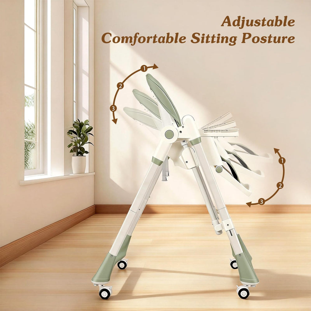 GPOAS anti-tip base ensures secure seating on various floors