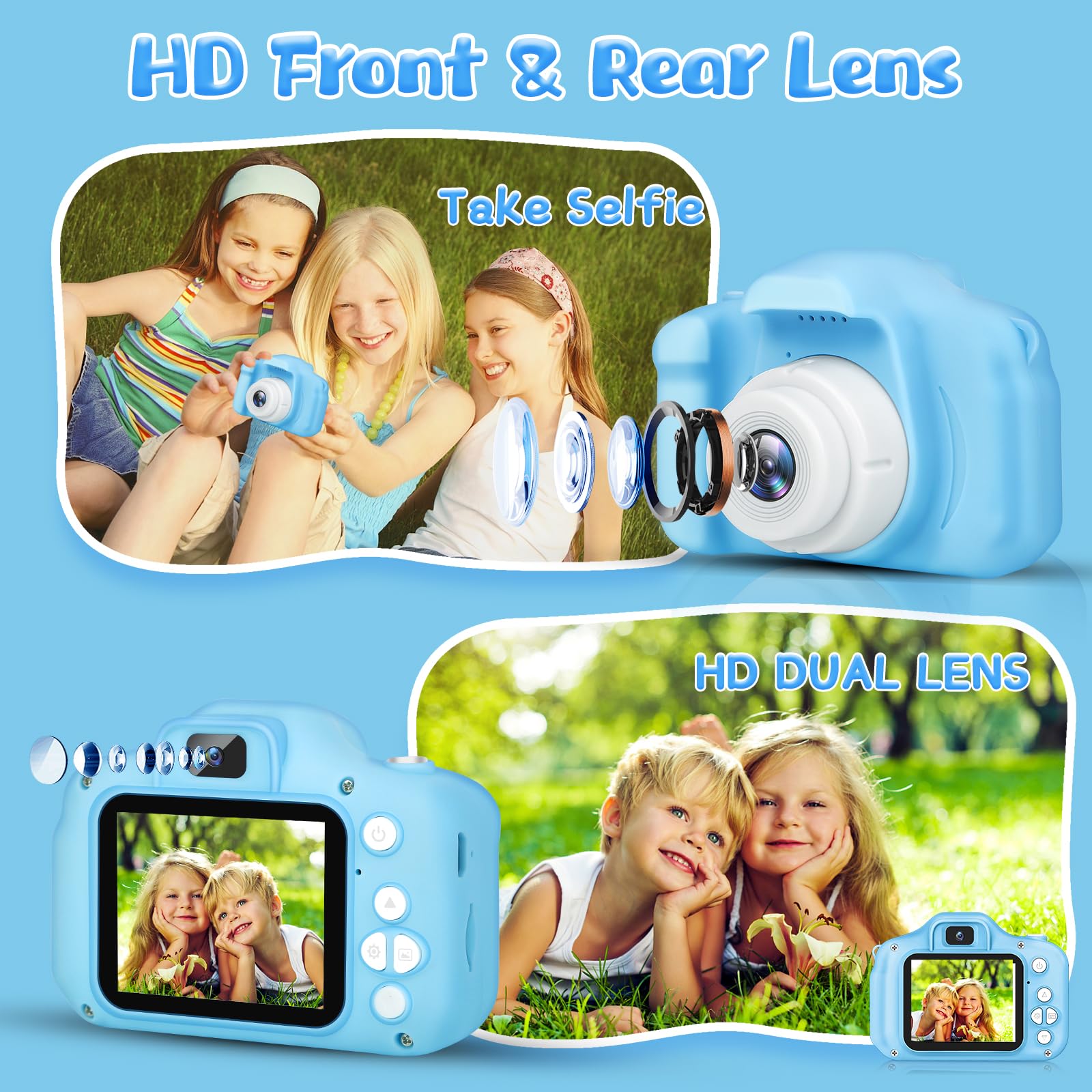 GPOSY included lanyard keeps the camera accessible during adventures