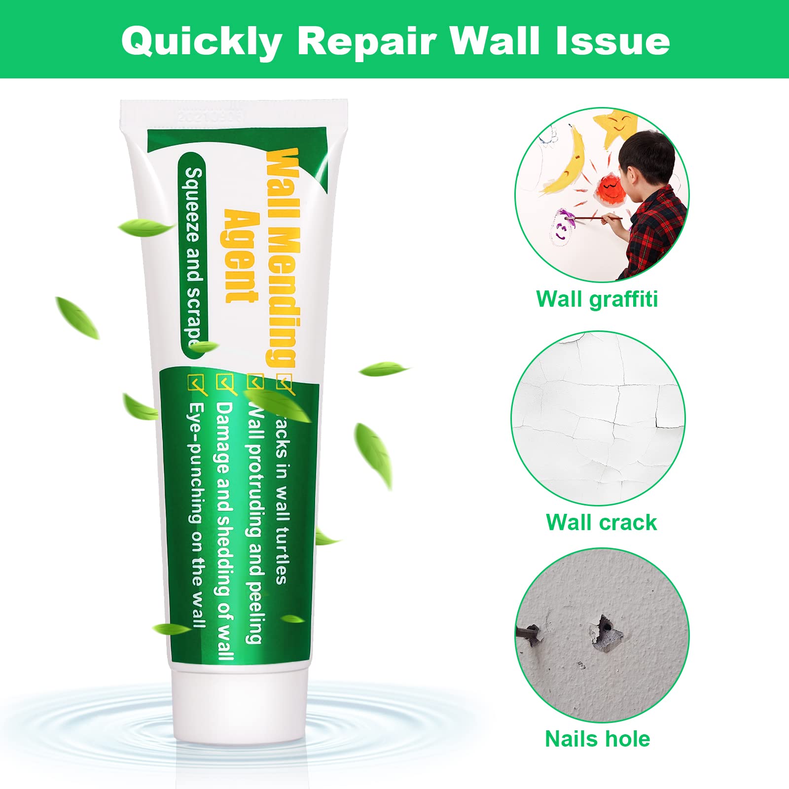 GQLife-ing nozzle extensions for precise paste application along cracks.