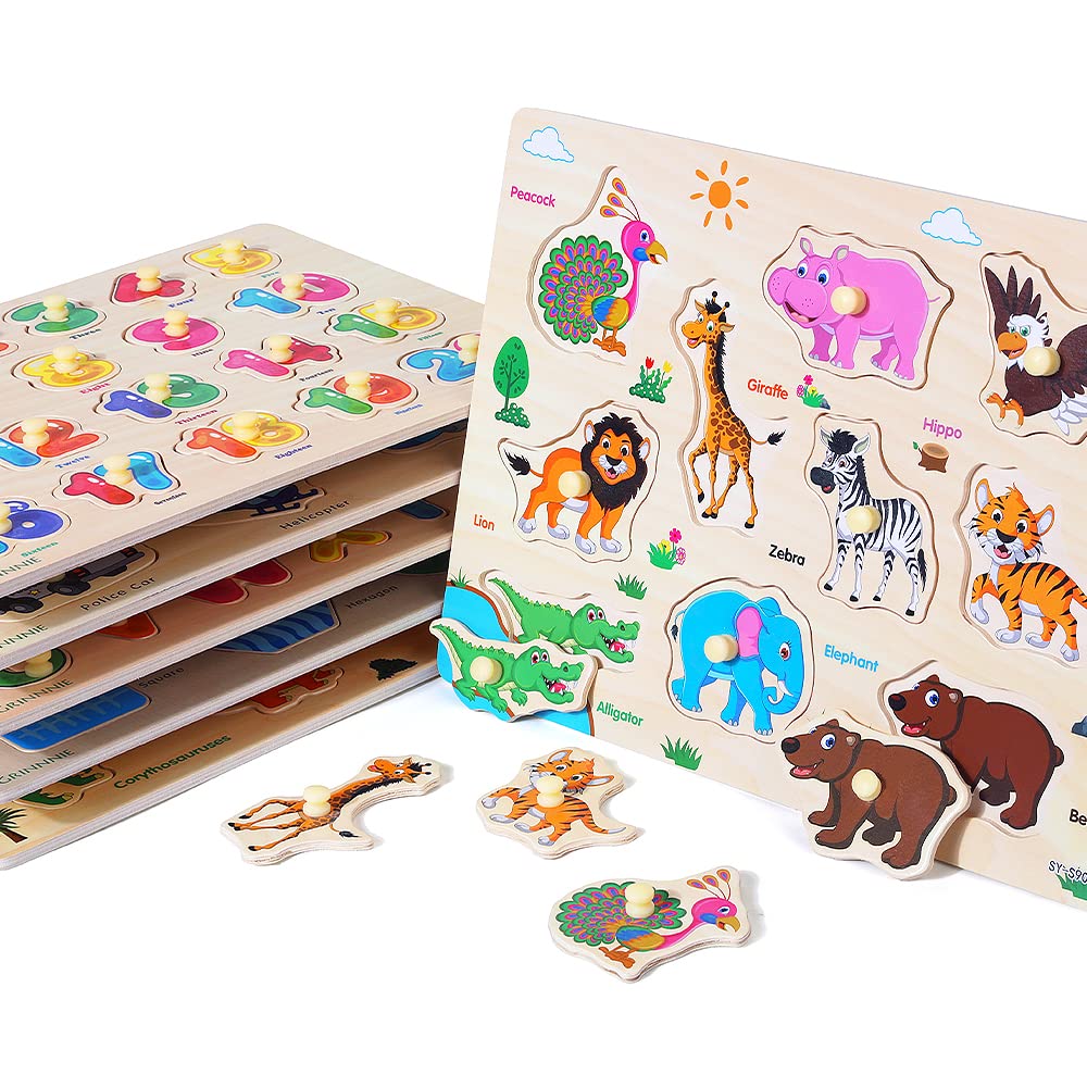 GR GRINNNIE kid-friendly puzzles promoting hand-eye coordination in learning moments