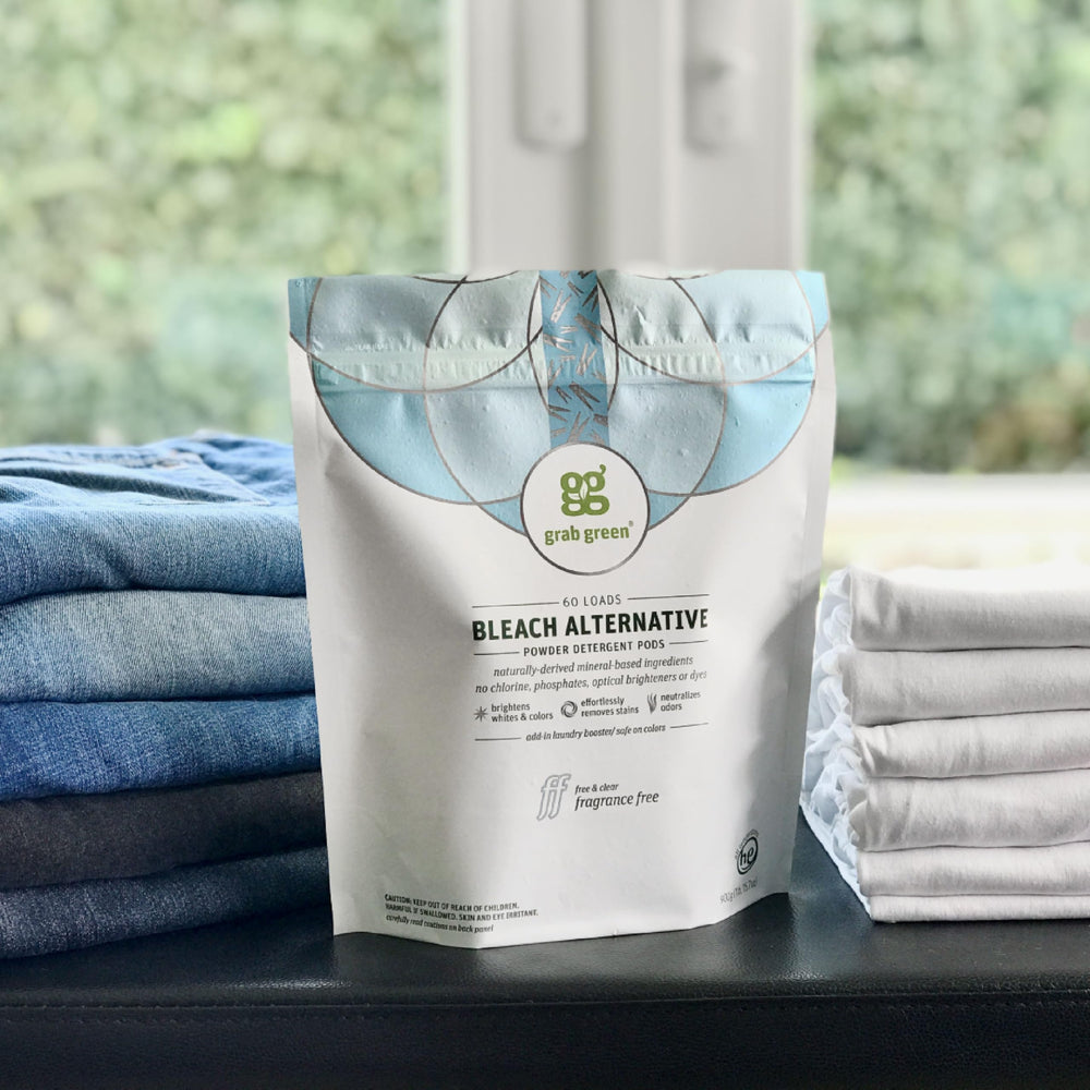 Grab Green all-temperature pods perform with any wash cycle