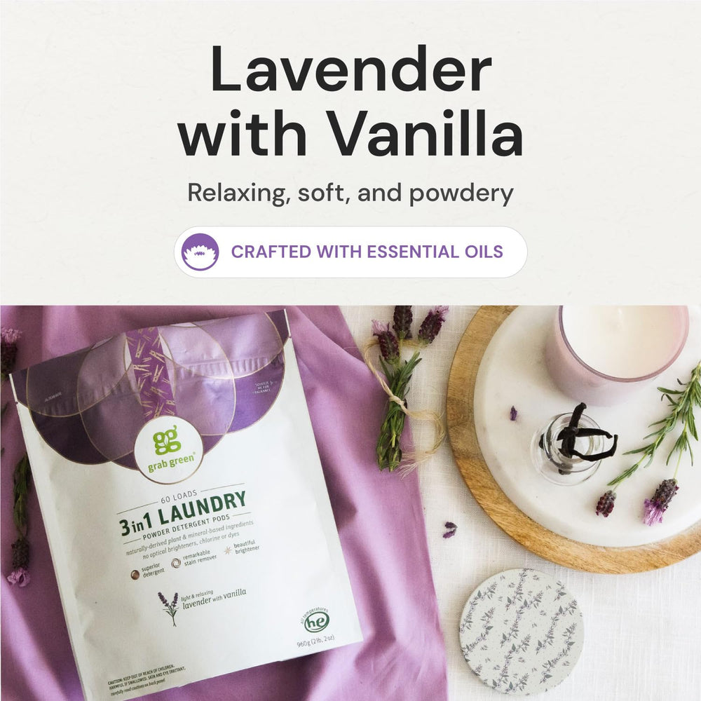 Plant- and mineral-based ingredients in Grab Green formula