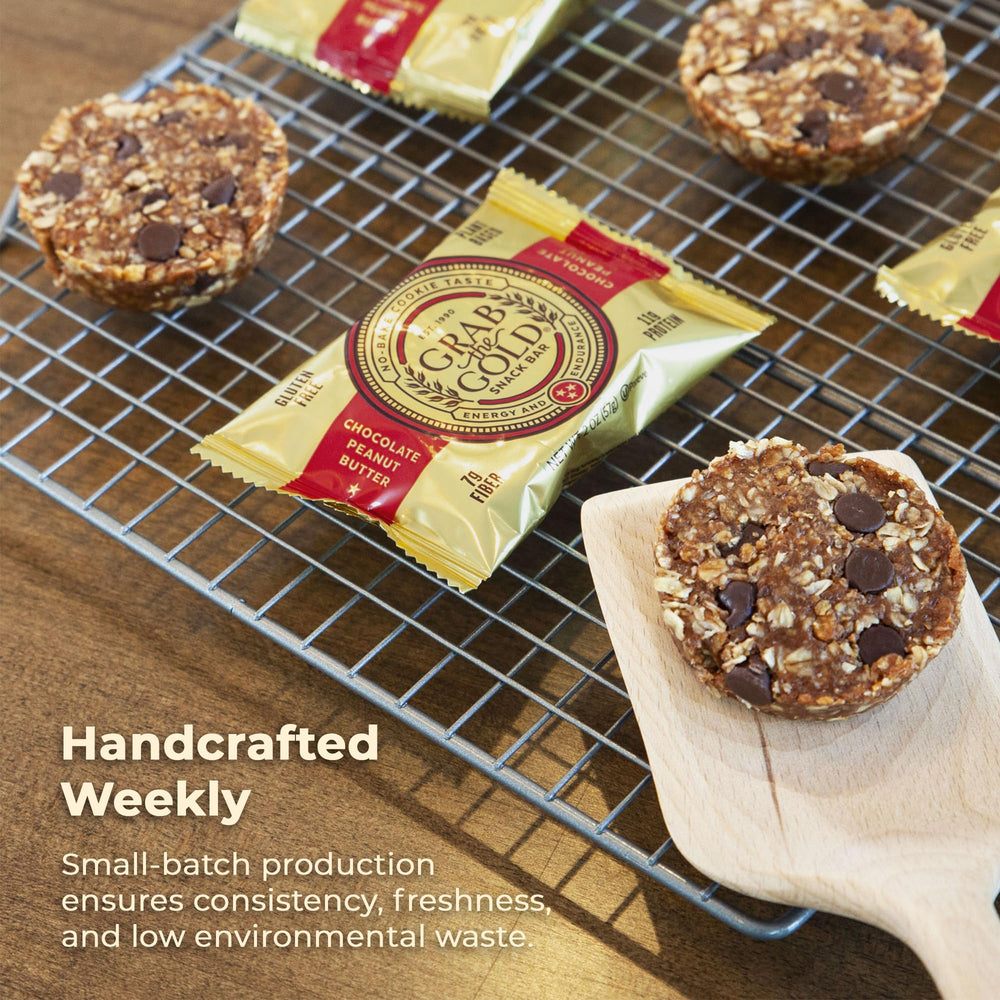 Grab The Gold USA-made bar supports high-fiber energy for daily routines.