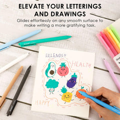 Grabie gel pens ideal for journals, notes, doodling, and color accents.