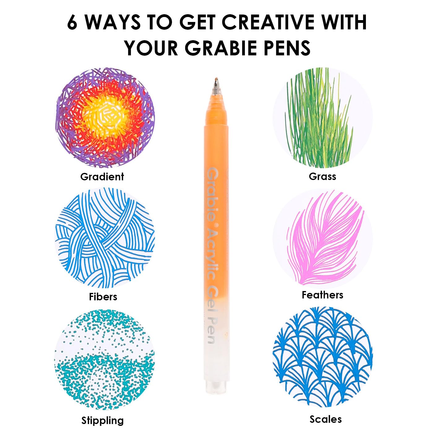 Grabie Essential Joy colors providing reliable coverage on mixed media surfaces