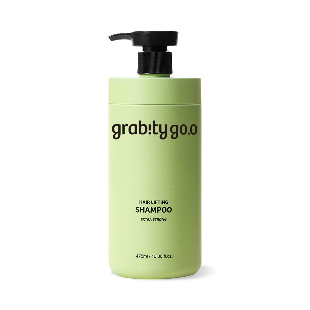 Grabityg0.0 hair shampoo bottle pour for quick lift and refreshed feel