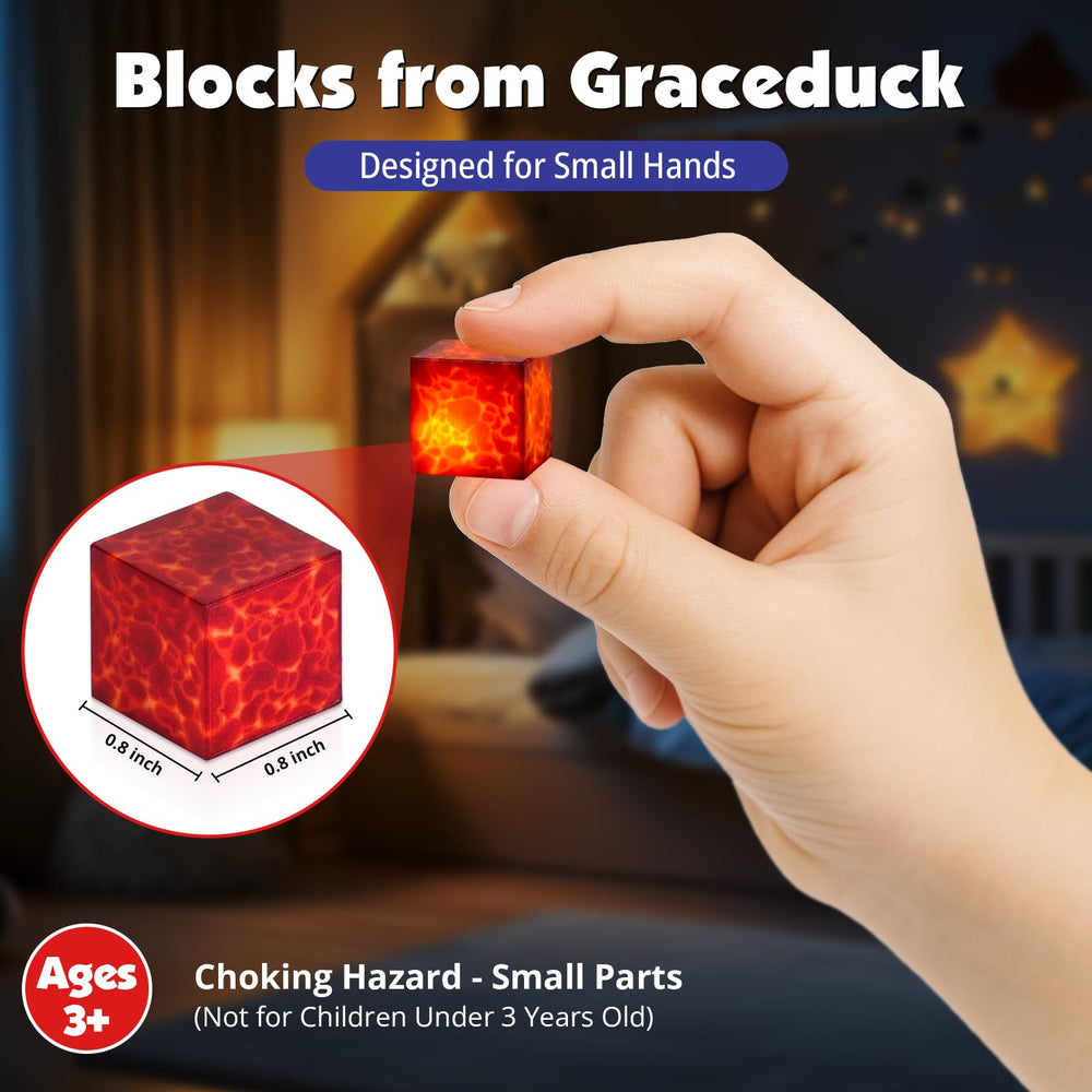 GraceDuck educational blocks help develop creativity, focus, and motor skills