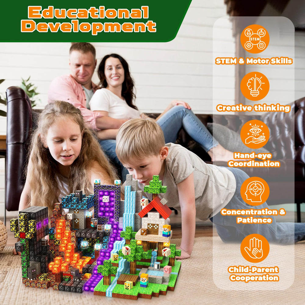 GraceDuck open-ended play set supports building, rebuilding, and collaborative fun