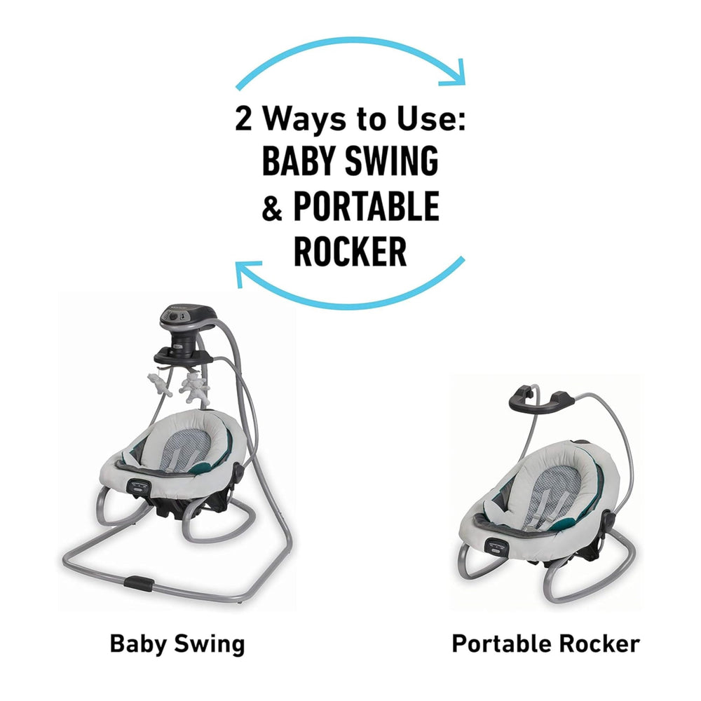 Graco DuetSoothe soothing songs and sounds for calm moments.