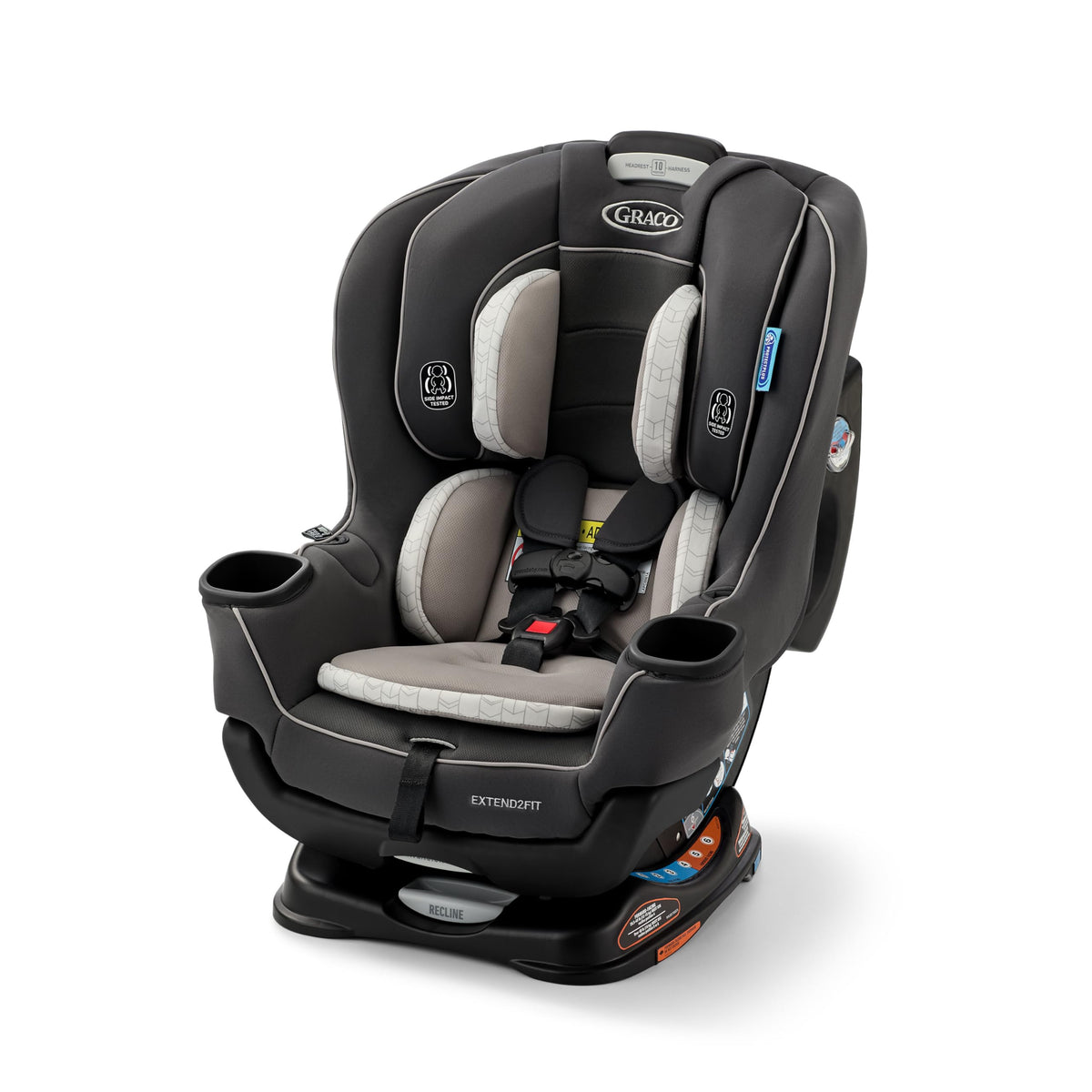 Graco Extend2Fit extension panel 5in provides extra rear-facing legroom for growing children.