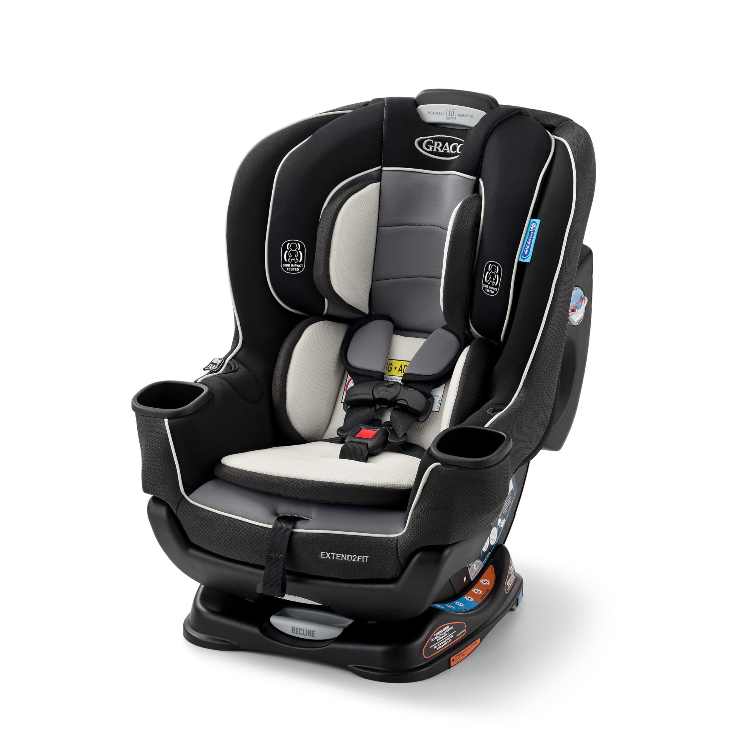 Graco Extend2Fit extension panel providing up to 5 inches of rear-facing legroom for Gotham seat