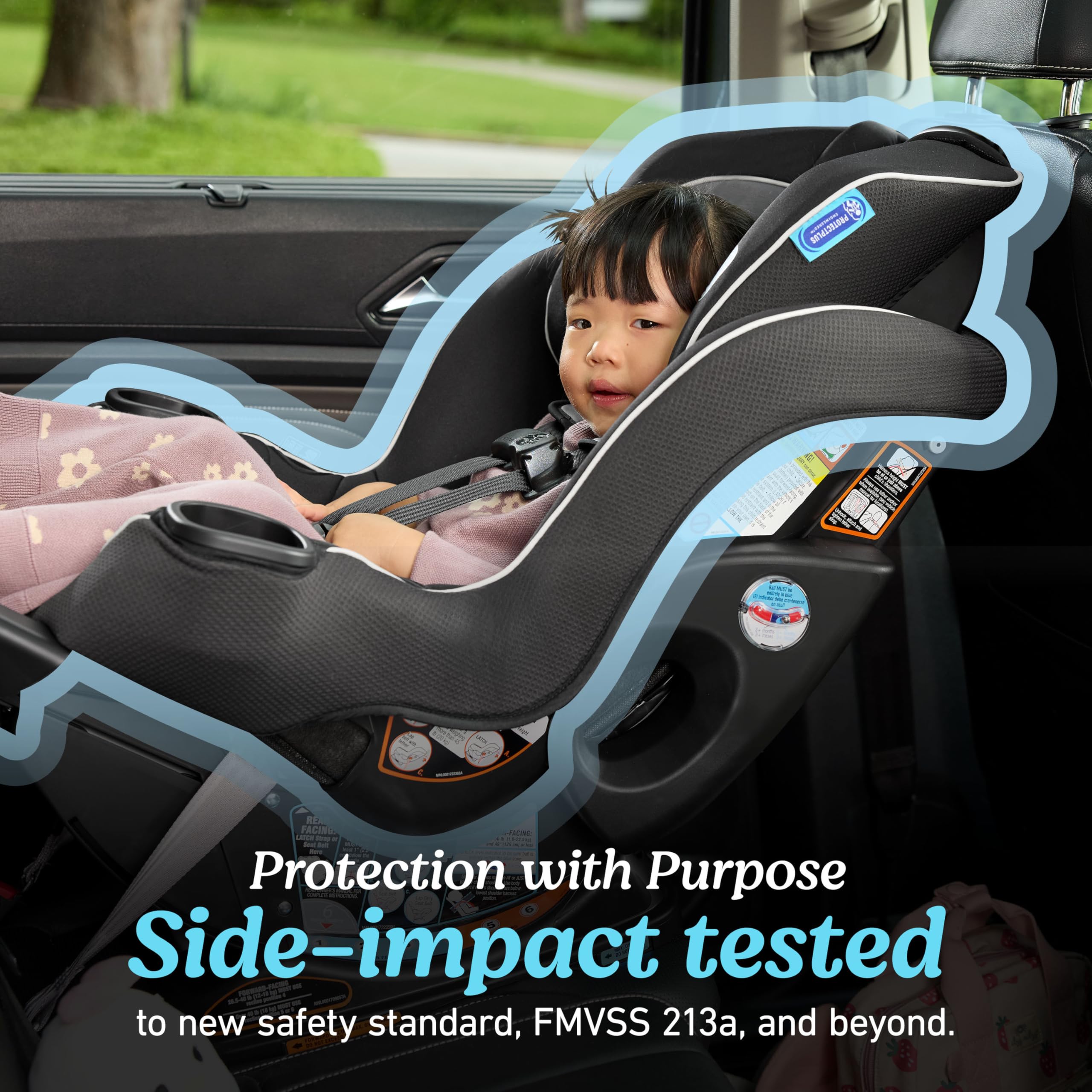 Graco Extend2Fit harness storage pockets keep straps out of the way