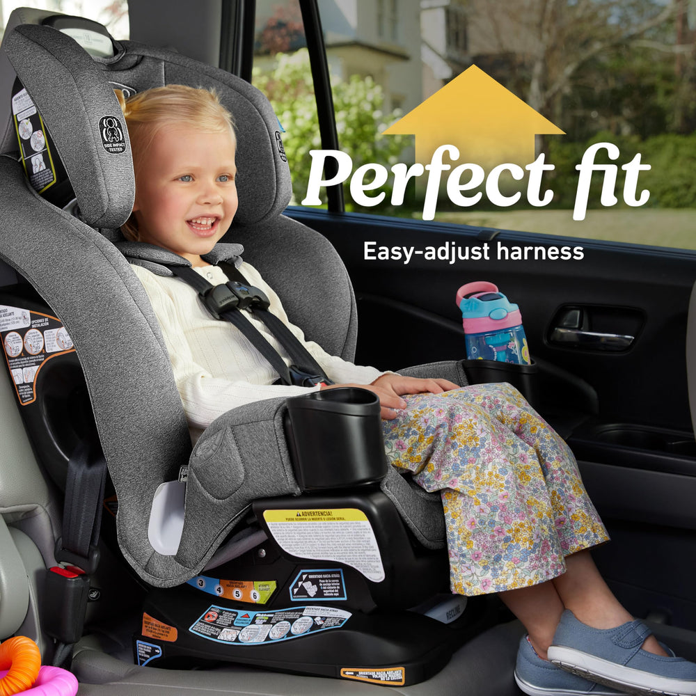 Graco Extend2Fit InRight LATCH enables fast, secure attachment.