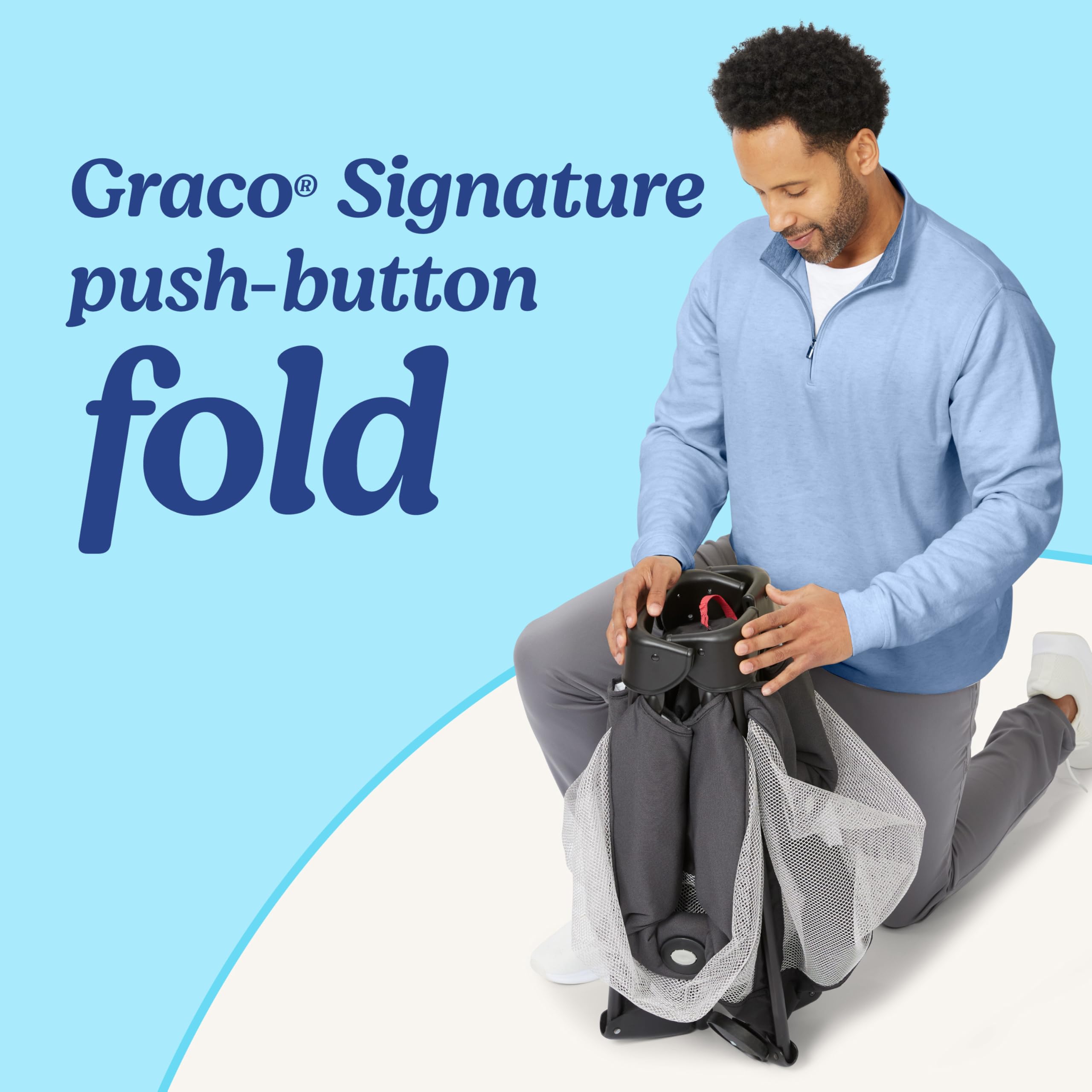 Graco On the Go Zip DLX carry bag eases travel and storage