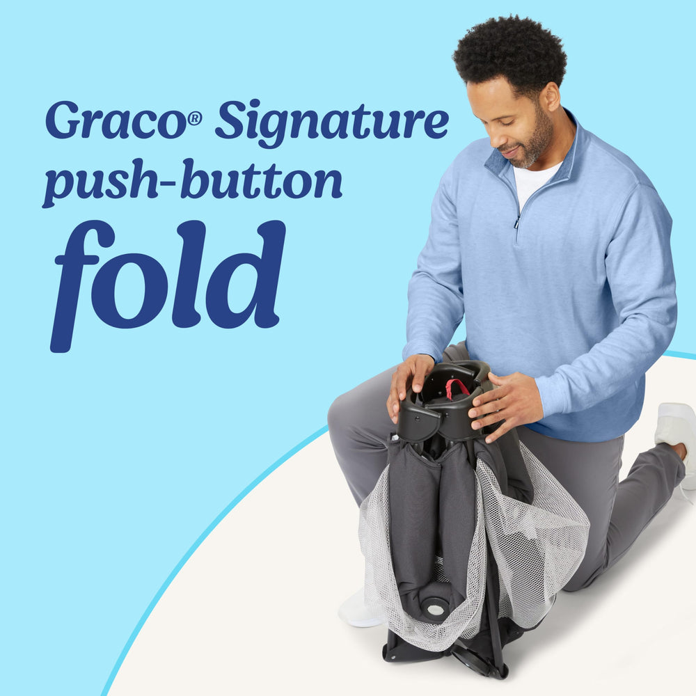 Graco On the Go Zip DLX carry bag eases travel and storage
