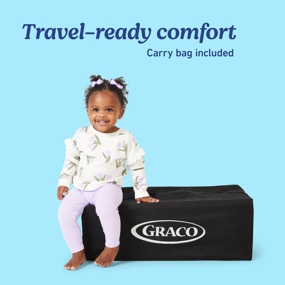 Graco Care Suite 360-degree mesh sides for visibility and airflow