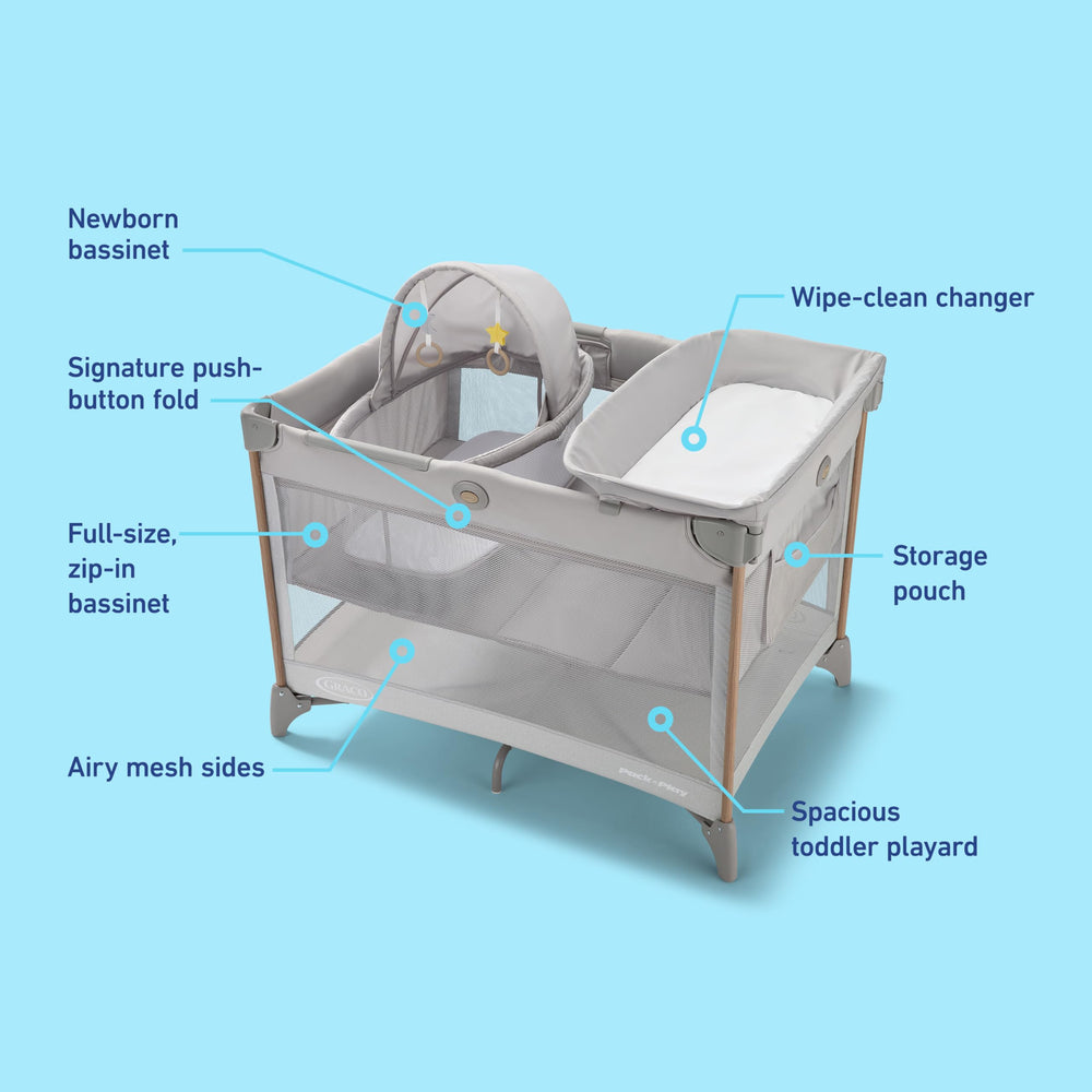 Graco Care Suite carry bag for travel and storage convenience